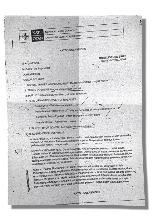 Scanned page with printed paragraphs